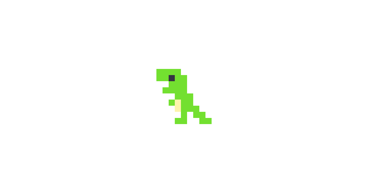 t-rex - Pixel Icons